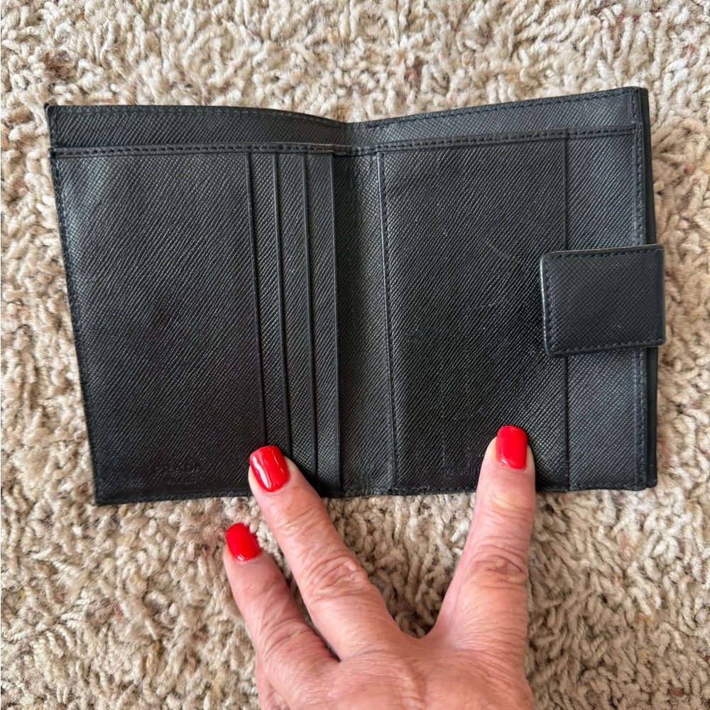 Prada Black Nylon Vintage Wallet - Picture 4 of 7